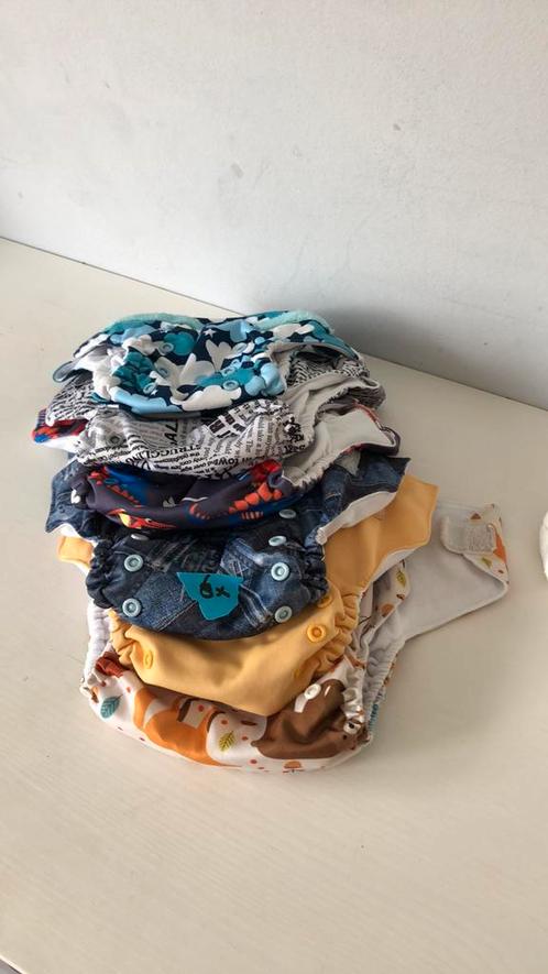 Wasbaar luier-pakket., Kinderen en Baby's, Babykleding | Overige, Gebruikt, Jongetje of Meisje, Ophalen