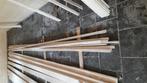 Hout - tengels / panlatten- 480cm lang - 10 stuks, Ophalen of Verzenden, Zo goed als nieuw, 50 mm of meer, Balk