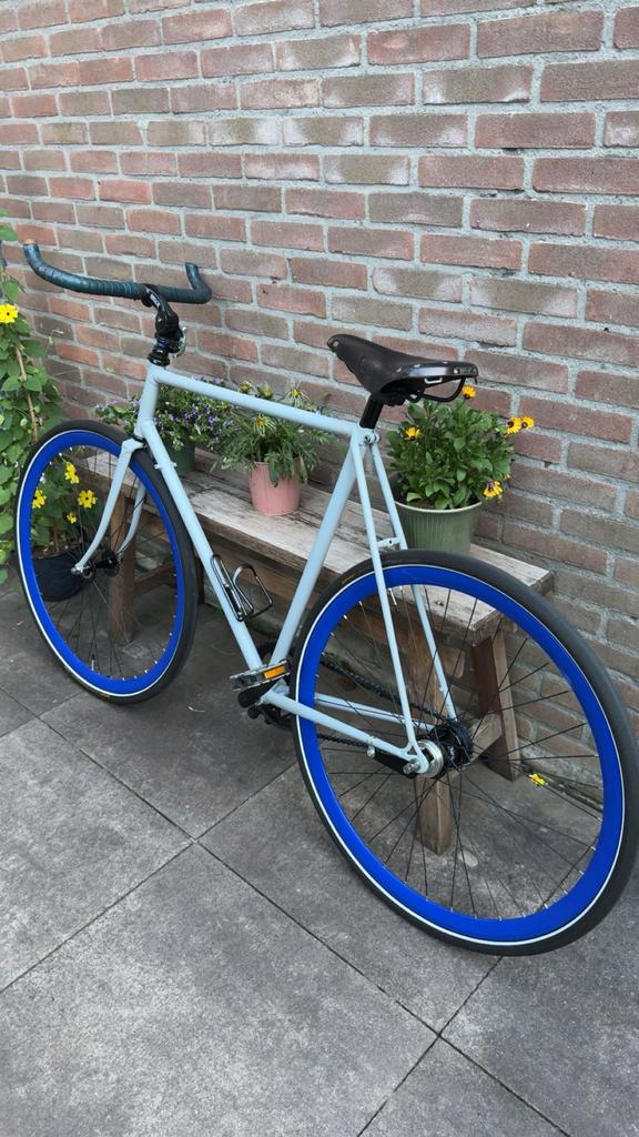 Strakke Racefiets - Perfect voor de Stad!, Fietsen en Brommers, Fietsen | Heren | Herenfietsen, Versnellingen, Zo goed als nieuw