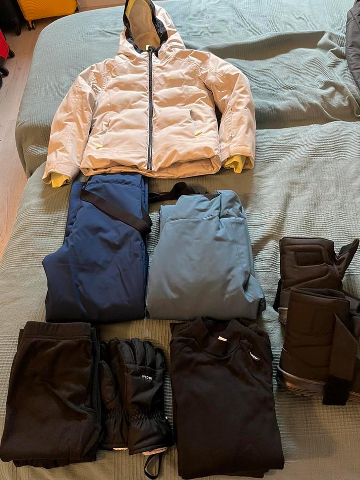 Skikledingset Wedze (Decathlon) 10 jarige, Sport en Fitness, Skiën en Langlaufen, Zo goed als nieuw, Kleding, Skiën, Overige merken
