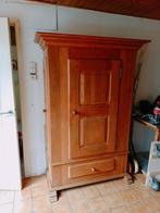 Eiken kast, Ophalen, Gebruikt, 100 tot 150 cm, 1 of 2 laden