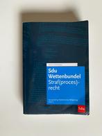 Sdu Wettenbunden straf(proces)-recht, Ophalen of Verzenden, Zo goed als nieuw