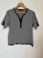 Witteveen tshirt wit-grijze streep maat xl/44-46 100% katoen, Kleding | Dames, T-shirts, Maat 46/48 (XL) of groter, Ophalen of Verzenden