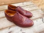 Van Bommel bruin leren brogues maat 7/41 H, Kleding | Heren, Schoenen, Bruin, Ophalen of Verzenden, Zo goed als nieuw, Veterschoenen