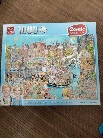 King Puzzel - Comic Collection - Amsterdam Koningsdag beschikbaar voor biedingen