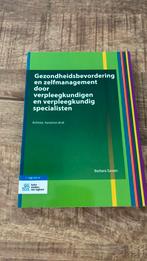 Gezondheidsbevordering en zelfmanagement door verpleegkundig, Ophalen of Verzenden, Zo goed als nieuw, Barbara Sassen
