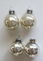 4 Kerstballetjes voor Kerstboompiek Piek met plastic dopjes, Ophalen of Verzenden, Nieuw