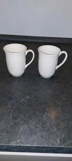 Nieuwstaat Wedgwood Edme Melkbekers - Set van 2, Huis en Inrichting, Keuken | Servies, Keramiek, Nieuw, Ophalen of Verzenden, Wedgwood