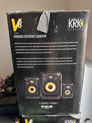KRK V8 4 series z.g.a.n. beschikbaar voor biedingen