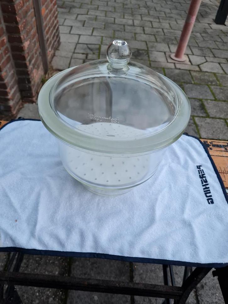 vacuüm-desiccator, Doe-het-zelf en Verbouw, Gereedschap | Overige machines, Zo goed als nieuw, Ophalen of Verzenden