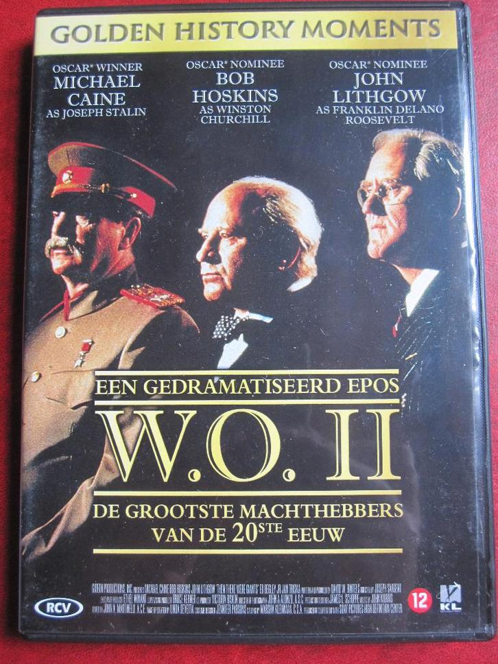 W.O.II Een gedramatiseerd epos. De grootste machthebbers van, Cd's en Dvd's, Dvd's | Documentaire en Educatief, Zo goed als nieuw