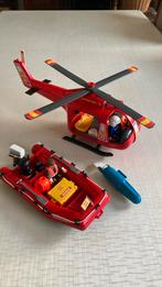Playmobil rescue helikopter en boot.4428., Ophalen of Verzenden, Zo goed als nieuw