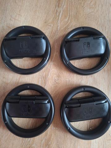 4 nintendo switch stuurtjes voor mario kart etc beschikbaar voor biedingen