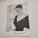 Fotokaart met handtekening Rita Corita 1962, Gesigneerd, Foto of Kaart, Ophalen of Verzenden