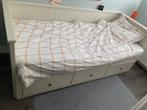Hemnes bed (1 en 2 persoons), Huis en Inrichting, Slaapkamer | Bedden, Ophalen, Wit, Tweepersoons, Ikea Hemnes stijl