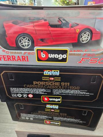 480 ferrari F50 1/18 bburago  beschikbaar voor biedingen