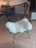 Fauteuil Ubud Rattan rotan zwart, Ophalen, Riet of Rotan, Zo goed als nieuw, Eén