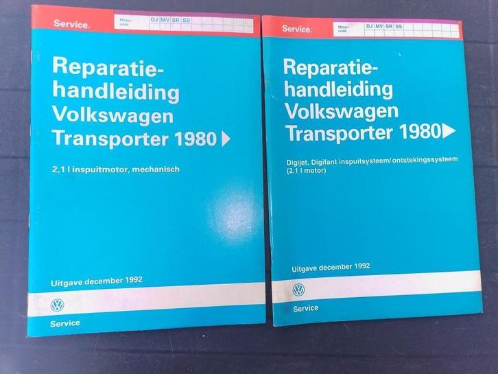Werkplaatsboeken Vw Transporter T3 2.1 injectie Boxer motor, Boeken, Auto's | Boeken, Gelezen, Volkswagen, Ophalen of Verzenden