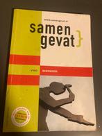 Samengevat VWO economie, Boeken, Schoolboeken, Ophalen of Verzenden, Zo goed als nieuw, VWO, Economie