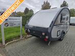 T@B Metropolis 320 met luifel en kachel, Caravans en Kamperen, Caravans, Overige typen, Rondzit, Tot en met 2, Bedrijf