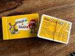 kastopruiming M&M spel nieuw in verpakking praat & raad, Hobby en Vrije tijd, Gezelschapsspellen | Kaartspellen, Verzenden, Zo goed als nieuw