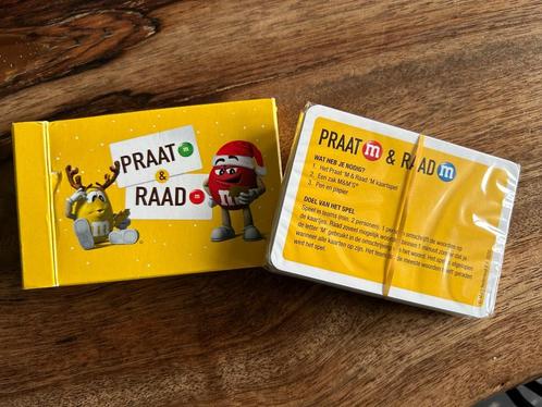 kastopruiming M&M spel nieuw in verpakking praat & raad, Hobby en Vrije tijd, Gezelschapsspellen | Kaartspellen, Zo goed als nieuw