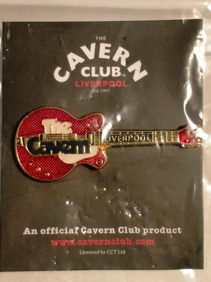The Cavern Club Liverpool gitaar muziek pub pin RARE logo, Verzamelen, Speldjes, Pins en Buttons, Zo goed als nieuw, Ophalen of Verzenden