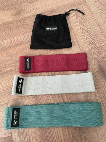 Rockerz Weerstandsbanden - Fitness Elastiek - 3 stuks beschikbaar voor biedingen