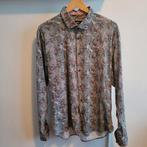 Herenoverhemd Maat 3Xl zgan Marshall Denim slim fit, Marshall Denim, Bruin, Ophalen of Verzenden, Zo goed als nieuw