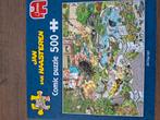 Janvan haasteren puzzels en 1 wasgij, Hobby en Vrije tijd, Ophalen of Verzenden, 500 t/m 1500 stukjes, Zo goed als nieuw