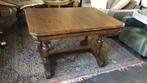 Antieke uitschuif tafel. 127x100 en 76 hoog., Ophalen of Verzenden, Gebruikt, Rechthoekig, 50 tot 100 cm