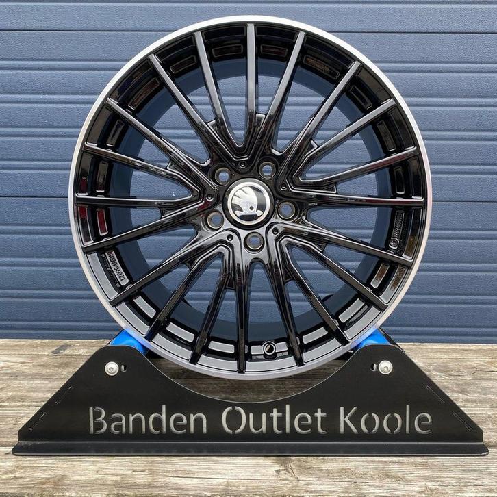 Skoda Elroq Enyaq Karoq Kodiaq Octavia SuperB Yeti 5x112 18', Auto-onderdelen, Banden en Velgen, Velg(en), 18 inch, Personenwagen