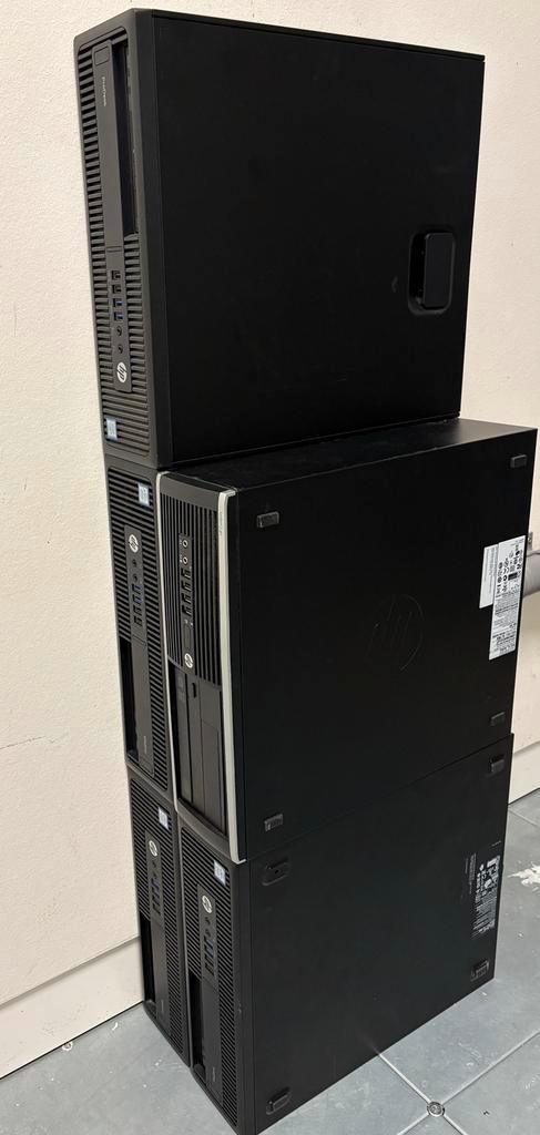 HP Prodesk, Elite, Videokaartjes, geheugen, Logitech camera, Computers en Software, Computerbehuizingen, Gebruikt, Ophalen