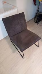 Leen Bakker Cooper Fauteuil - Grijs, Huis en Inrichting, Ophalen, Gebruikt, Stof, Eén