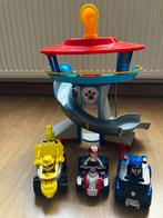 Paw Patrol toren met 3 figuren met voertuig: Chase, Rider en, Kinderen en Baby's, Speelgoed | Actiefiguren, Ophalen, Gebruikt