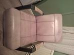GRATIS Grijze fauteuil, Huis en Inrichting, Fauteuils, Ophalen, Gebruikt, Metaal, 75 tot 100 cm