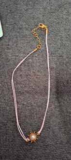Zomerse ketting met zon hanger, Overige materialen, Verstelbaar, Nieuw, Ophalen of Verzenden