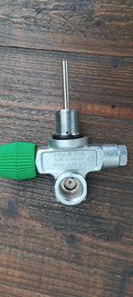 Kraan duikfles M25 draad zgn, Watersport en Boten, Duiken, Ophalen of Verzenden, Duikfles