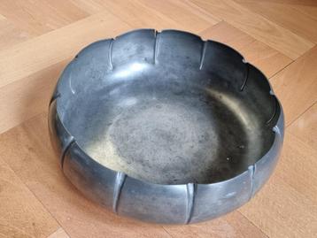 fruitschaal De Poorter zuiver tin beschikbaar voor biedingen