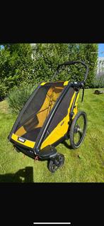 Thule chariot sport single 1 fietskar compleet, Ophalen, Opvouwbaar, Zo goed als nieuw, Info@thule.com