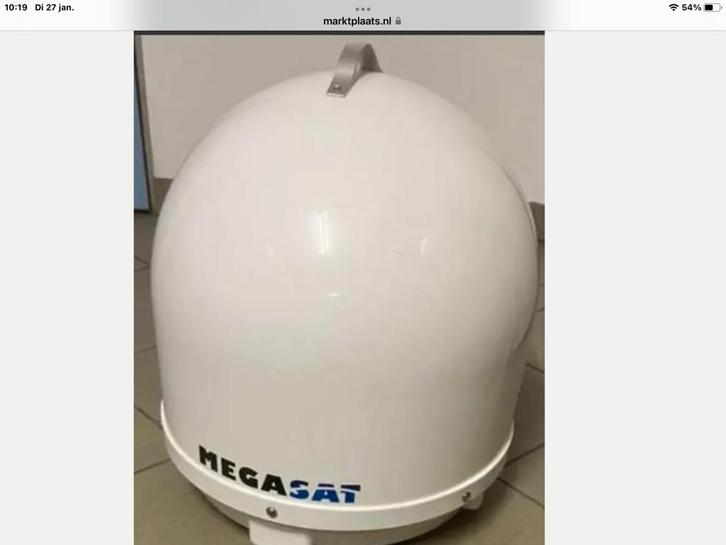 Megasat schotelset automatisch  -  Xfinder Amiko, Caravans en Kamperen, Caravan accessoires, Zo goed als nieuw, Ophalen