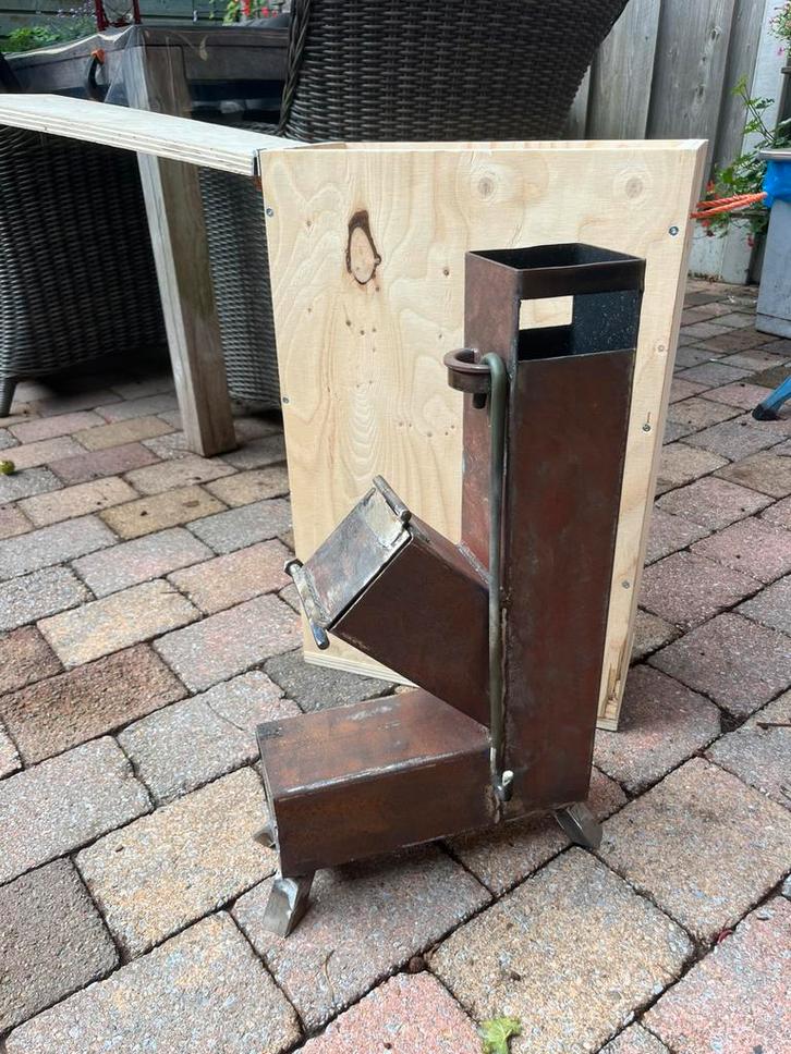 Rocketstove rocket stove tuinkackel, Tuin en Terras, Tuinhaarden, Nieuw, Ophalen of Verzenden