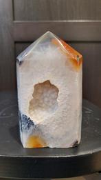 Prachtige agaat toren, Verzamelen, Mineralen en Fossielen, Ophalen of Verzenden