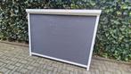 Zonwering Zipscreen handbediend, Doe-het-zelf en Verbouw, Rolluiken, Ophalen, 100 tot 150 cm, Wit, Zo goed als nieuw