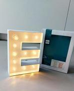 Hema Letter E Diy Marquee Licht - Nieuw! trendy lamp, Ophalen of Verzenden, Nieuw, Modern marquee light lamp, Minder dan 50 cm
