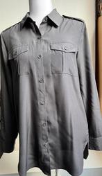 DKNY damesblouse antraciet/ grijs S, DKNY, Ophalen of Verzenden, Zo goed als nieuw, Maat 36 (S)