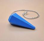 PENDEL EDELSTEEN HOWLIET FACET BLAUW, Sieraden, Tassen en Uiterlijk, Edelstenen, Ophalen of Verzenden, Nieuw