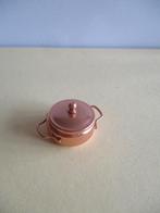 poppenhuis koperkleurige pannetje, Ophalen of Verzenden, Nieuw, Decoratie