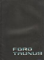 Folder Ford Taunus 1981, Ophalen of Verzenden, Gelezen, Ford