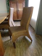 Loom stoelen, Huis en Inrichting, Stoelen, Ophalen, Bruin, Riet of Rotan, Zo goed als nieuw